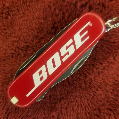 Bose Victorinox Rally Red Swiss Army Knife • $28.95