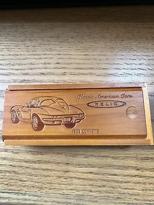 $100 • Buy Rare Vintage Fossil Relic 1963 Corvette Stingray Watch
