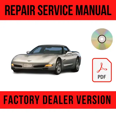 $13.49 • Buy Chevrolet Corvette C5 1997-2005 Factory Repair Manual Chevy