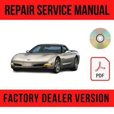 Chevrolet Corvette C5 1997-2005 Factory Repair Manual Chevy • $13.49