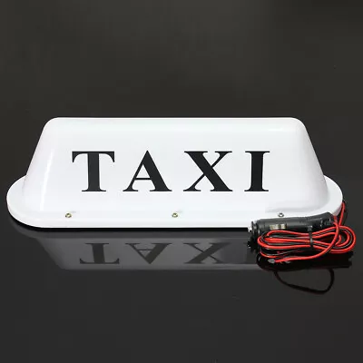 DC12V Led Light Taxi Cab Roof Top Illuminated Sign Car Magnetic Waterproof Lamp • $27.59