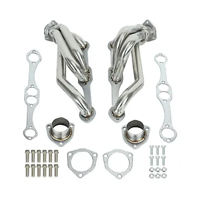 For Small Block Chevy Blazer S10 S15 2WD 350 V8 GMC Engine Swap SS Headers • $185.99