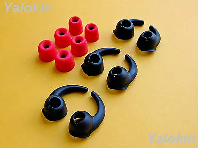 $39.05 • Buy 12pcs (RDMF-BSTB) Memory Foam And Stabilizer Eartips For Jaybird X2 Headphones