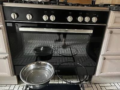 Kenwood CK307G SL 90 Cm Gas Range Cooker - Black 2 Yrs Used New £699 • £100