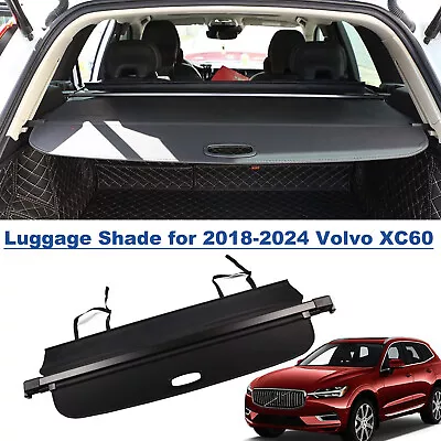 Retractable Cargo Cover For 2018-2024 Volvo XC60 SUV Rear Trunk Privacy Shade • $69.99