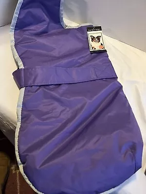 $14.99 • Buy Zack & Zoey UM210 10 79 NorEaster Dog Blanket Coat, Purple - Extra Large