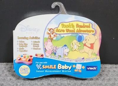 $5.69 • Buy Pooh's Hundred Acre Wood Adventure (Vtech V.Smile Baby)