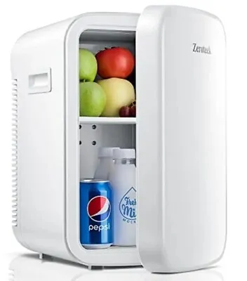 Mini Fridge 18 Litre/30 Cans Small Drink Fridge With Cooler & Warmer ECO Mode • £51.99