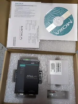 Moxa Nport Ia5250a Serial Device Server  • $175