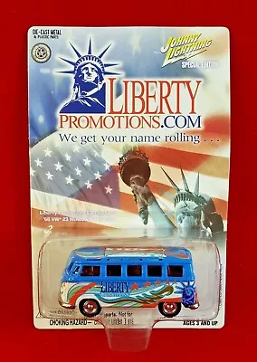 Johnny Lightning Liberty Promotions Edition No.1 '66 VW 23 Window Samba Bus NEW • $12.95