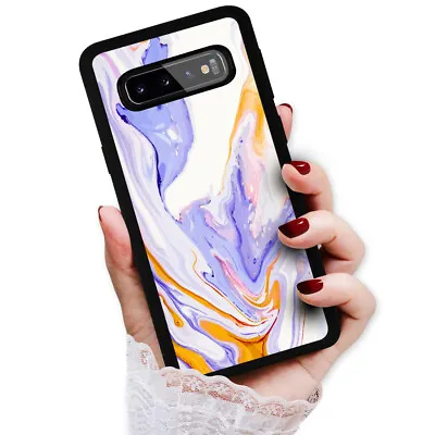 ( For Samsung S7 Edge ) Back Case Cover AJ13203 Abstract Marble • $9.99
