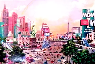 Alexander Chen  Las Vegas Afternoon  Signed Ltd Ed #1821/2250 • $25