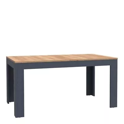 Bohol Extending Dining Table In Riviera Oak/Navy • £389