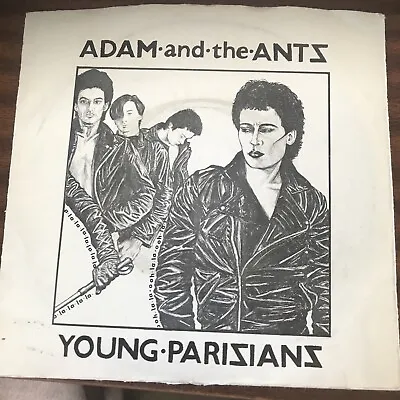 £5 • Buy Adam And The Ants - Young Parisians 7” Vinyl