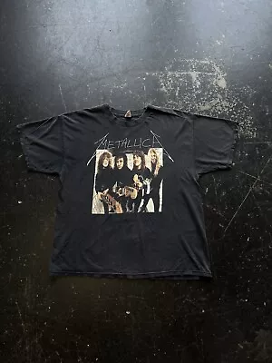 Vintage Metallica 5.98 EP XL T-Shirt Faded Black Y2K • $85