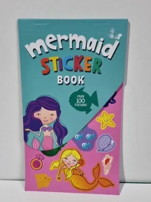 Mermaid Sticker Book Over 100 Stickers Ideal Party Bags Goodie Bags • £2.75
