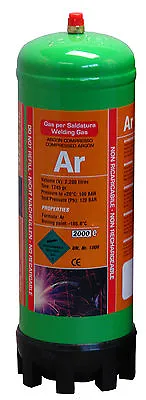 Argon Gas Bottle 220ltr For Mig/tig Welding Disposable Cylinder • £28.80