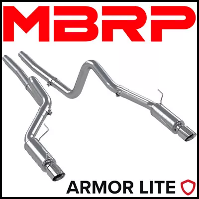 MBRP S7270AL Armor Lite 3  Cat Back Exhaust Fits 2005-10 Ford Mustang GT500 5.4L • $474.99