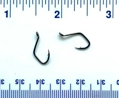 100 Matzuo 141010 Black Sickle Octopus Fish Hooks Size 8 - 100 Hooks • $11.99