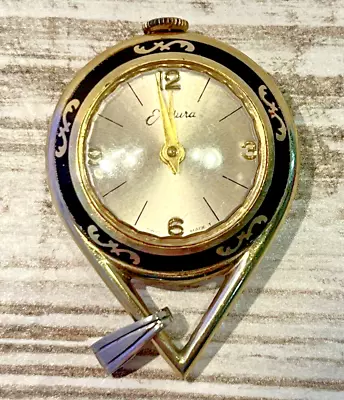 Vintage Endura  Pendant Watch Women Swiss Made Round- Not Working • $8