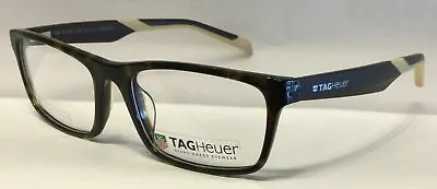 Tag Heuer TH555 O 003 Havana/Brown Eyeglasses • £237.47