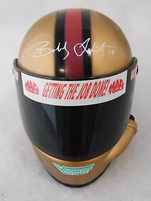 Bobby Labonte San Francisco 49ers Mini Racing Helmet 3  • $14.99