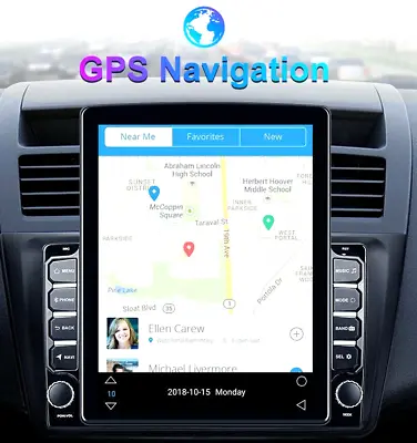Android 9.1  9.7in Radio Car Navigation HD Touch Screen For Stereo Quad-core GPS • $215.16