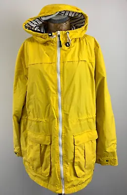 £21.97 • Buy PETER STORM JACKET 18 YELLOW Hooded Parker Full Zip Lined Midi Long Outdoor