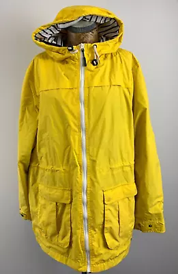 £21.97 • Buy PETER STORM JACKET 18 YELLOW Hooded Parker Full Zip Lined Midi Long Outdoor