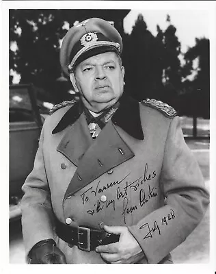 LEON ASKIN—SIGNED PHOTO—HOGAN’S HEROES Gen. Burkhalter—BILLY WILDER—MEL BROOKS • $345.88