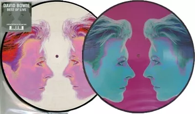 David Bowie LP X 2 Best Of Live Double Vinyl PICTURE DISC Set New UNPLAYED • £19.95