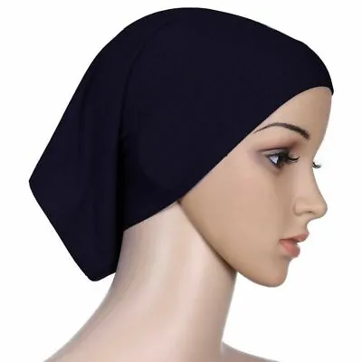 £1.99 • Buy PREMIUM QUALITY Under Scarf Cap Hijab Scarf TUBE BONNET BONE Chemo Hair Wrap 