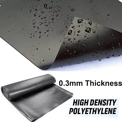 £13.59 • Buy Heavy Duty Pond Liners Garden Fish Pool HDPE Membrane Reinforced Landscaping UK