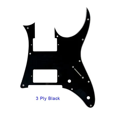 For MIJ Ibanez RG350DX Guitar Pickguard HH Humbucker Scratch Plate Black • $9.02