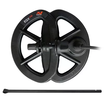 Minelab 6  EQX 06 DD Waterproof Coil & Lower Rod For Equinox Series • $209