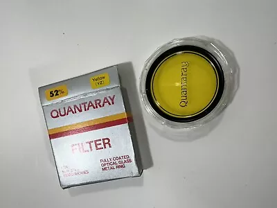 Quantaray (Y2)  Lens Filter - Color Conversion For Video 52mm 24-155 1644  Metal • $8