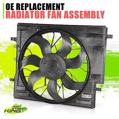 Factory Style Radiator Cooling Fan Assembly For Volvo XC90 T6 T8 Plug-In 16-21 • $335