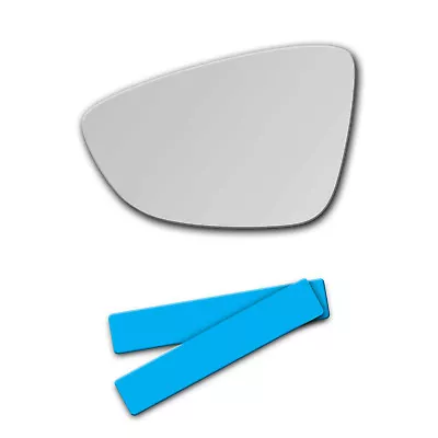 S-628L Mirror Glass For 09-17 Volkswagen CC Eos Passat Driver Side View Left LH  • $15.73