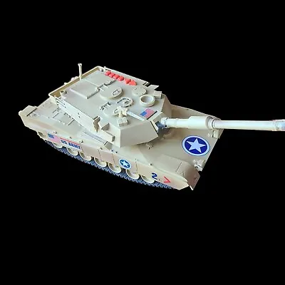 Vintage 1995 Toy State Industrial US Army Tank W/ Sounds Lights & Movement.Video • $19.77