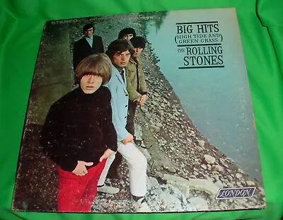 Vtg 1966 Rolling Stones Big Hits High Tide & Green Grass London Lp NPS-1! • $9.95