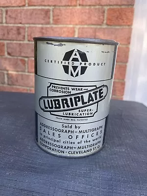 Vintage AM Lubriplate Grease Oil Can - MA 321 Addressograph Multigraph - Rare • $11.50