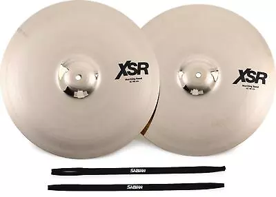 Sabian XSR Marching Band Cymbals (Pair) - 18-inch (2-pack) Bundle • $889.98