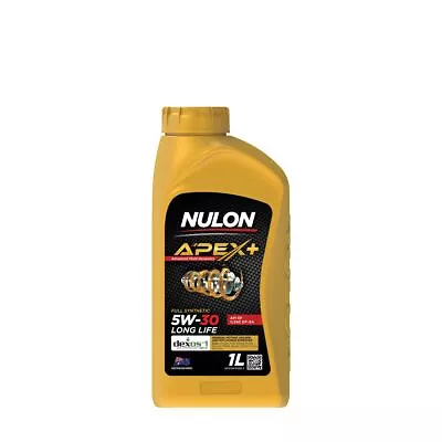 Nulon APEX+ 5W-30 Long Life Engine Oil 1L Full Synthetic APX5W30D1-1 • $21.54