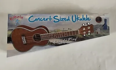 Kohala Koa / Rosewood Concert Ukulele - Built In Tuner - New • $165