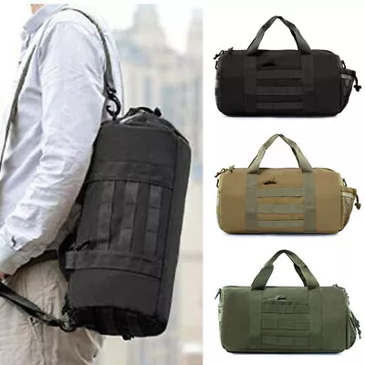 Military Tactical Duffle Bag Gym Bag Men Travel Sports Outdoor Small Duffel Bag • $23.98