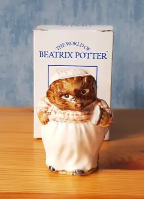Beatrix Potter. Royal Albert Figure -Mrs Tiggy Winkle  VGC Boxed • £10