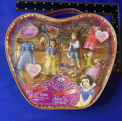 Disney Princess Favorite Moments Snow White 16pc Playset 2007 Mattel L3753 Doll  • $29.99