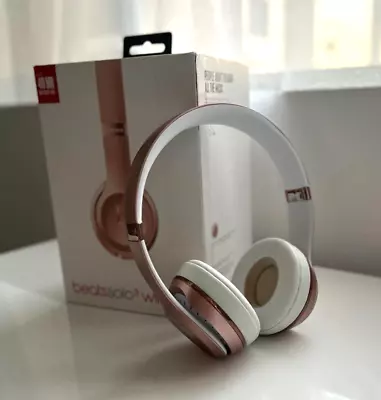 Beats Solo3 Wireless - Beats By Dre - Wireless On-Ear Headphones - ROSE GOLD • $149