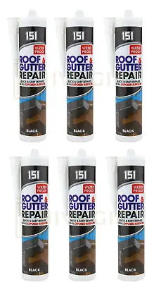 £11.54 • Buy 6 X 151 Roof And Gutter Sealant