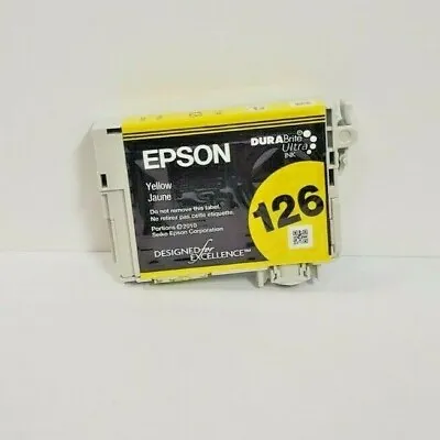 New Genuine Epson 126 Yellow Ink Cartridge Epson Stylus NX330  • $6.99
